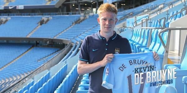 It's Official: Kevin De Bruyne signs for Man City for club record of £55m teaser image