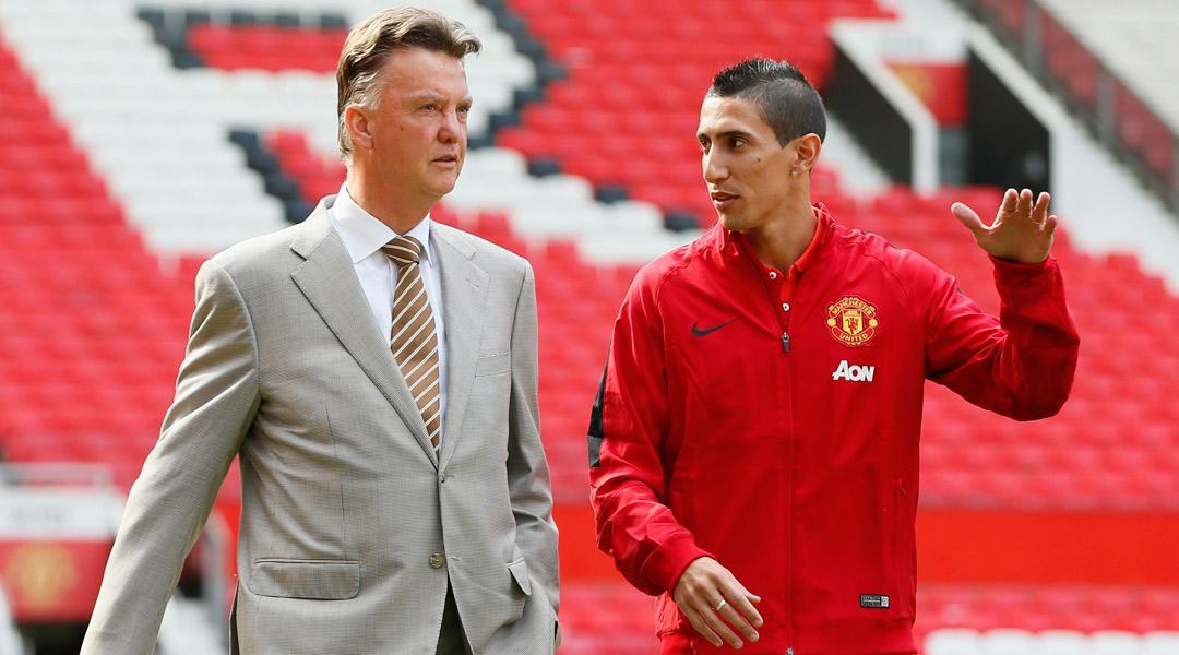 Di Maria: "Luis van Gaal is a coach that is impossible to get along with". teaser image